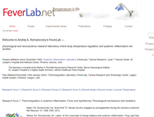 Tablet Screenshot of feverlab.net